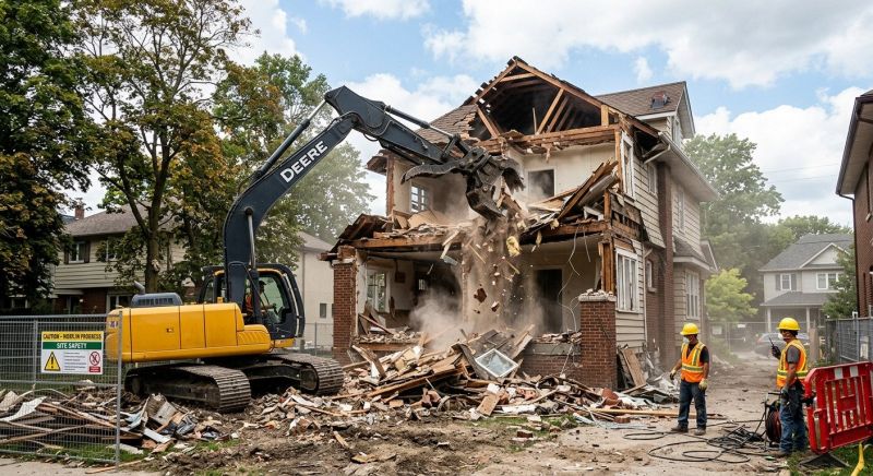 House Demolition Service in Old Bridge, NJ