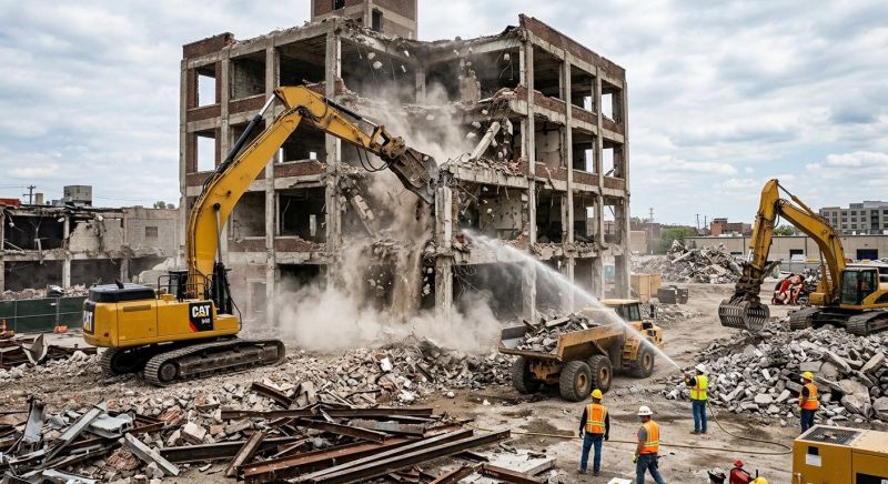 Building Demolition Service in Roseville, CA