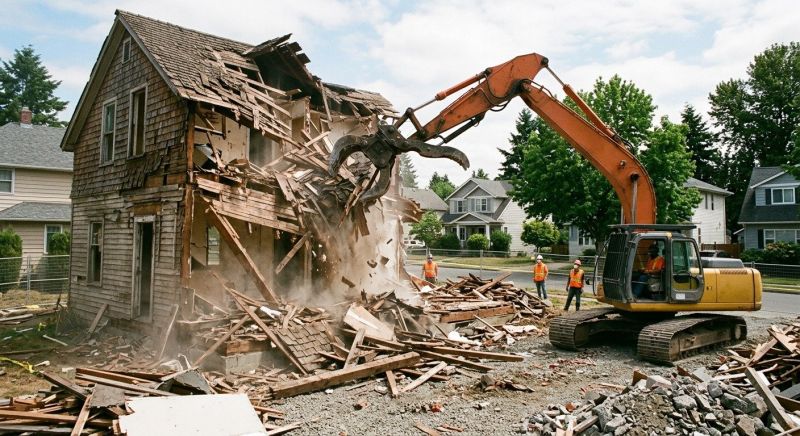 Home Demolition Service in Sacramento, CA