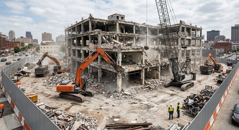Site Demolition Service in Sacramento, CA
